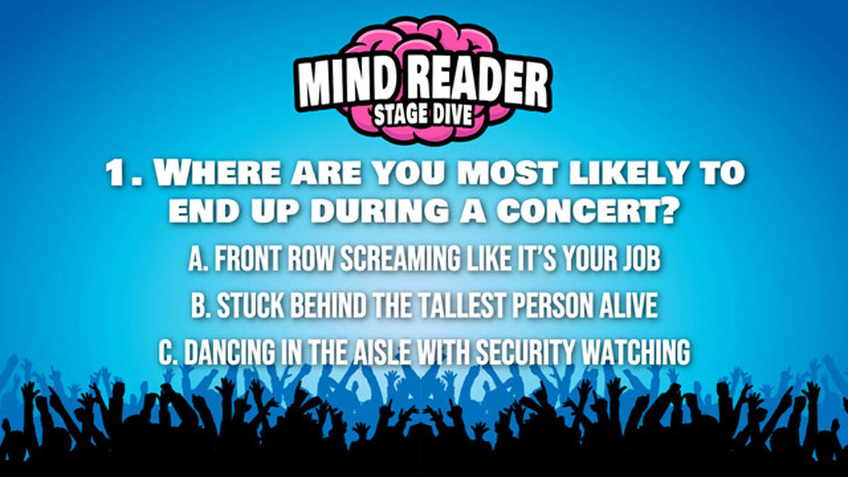 Mind Reader: Stage Dive image number null